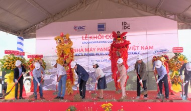 GROUNDBREAKING CEREMONY OF PANEL PLUS VIETNAM FACTORY PROJECT