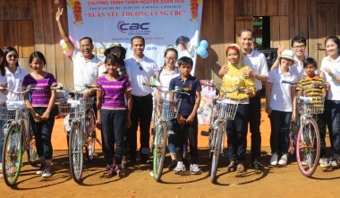 CBC CONSTRUCTION - "TET" CHARITY AT SOC BUI TRE PARISH, BINH PHUOC PROVINCE